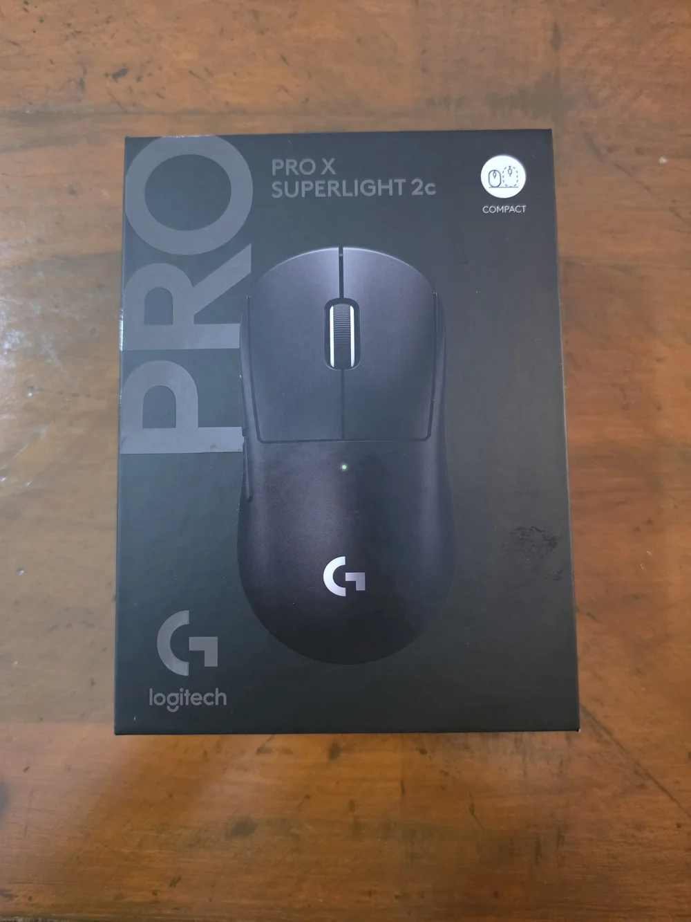 Logitech Pro X Superlight 2c Wireless Mouse - Black